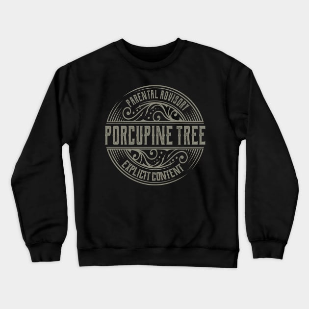 Porcupine Tree Vintage Ornament Crewneck Sweatshirt by irbey